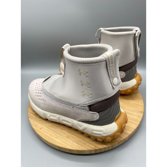 Under Armour Shoes Mens 8 WMNS 9.5 Summit Fat Tire Trail Running Beige 3024921 - Picture 6 of 14